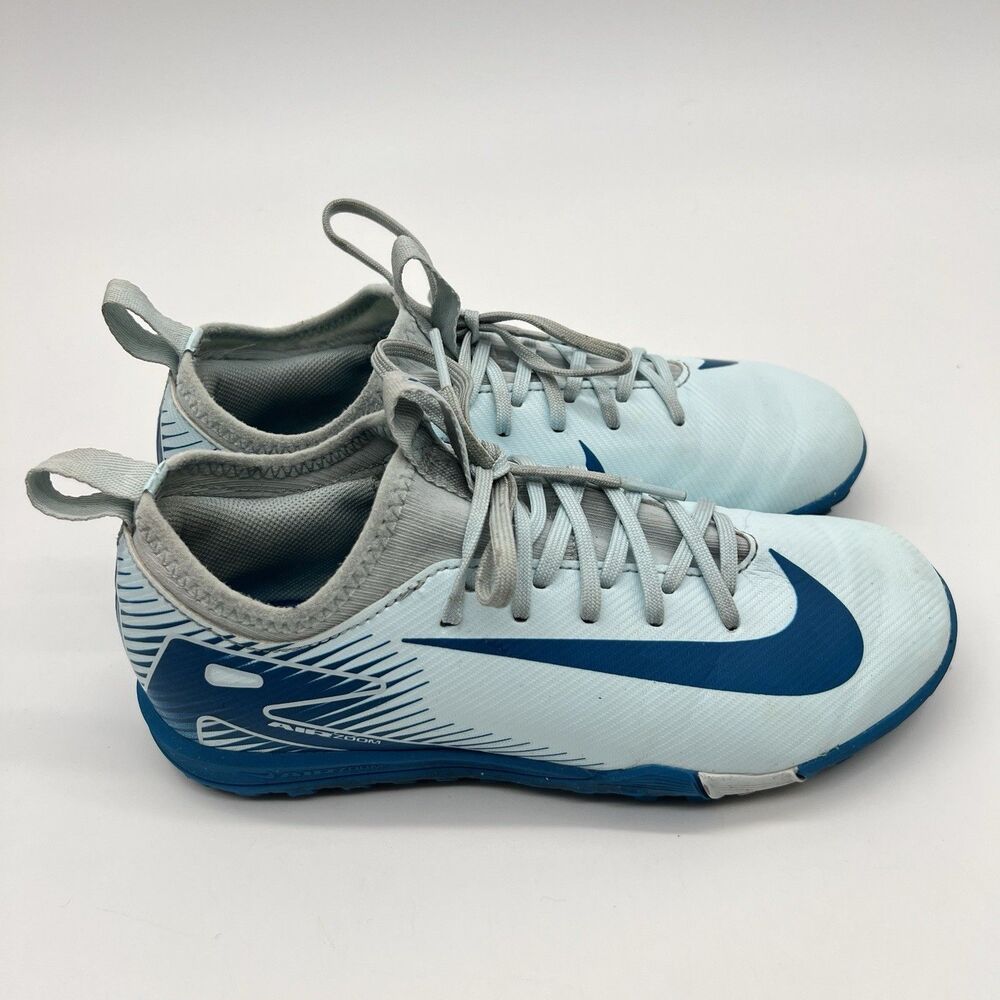 Nike Zoom Mercurial Vapor 16 Academy TF Mad Ambition Glacier Blue Boys Size 3Y